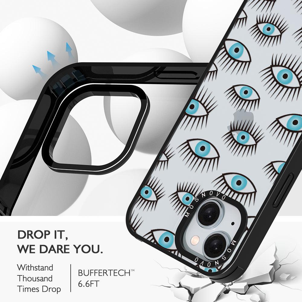 Evil Eye Phone Case - iPhone 15 Plus Case - MOSNOVO