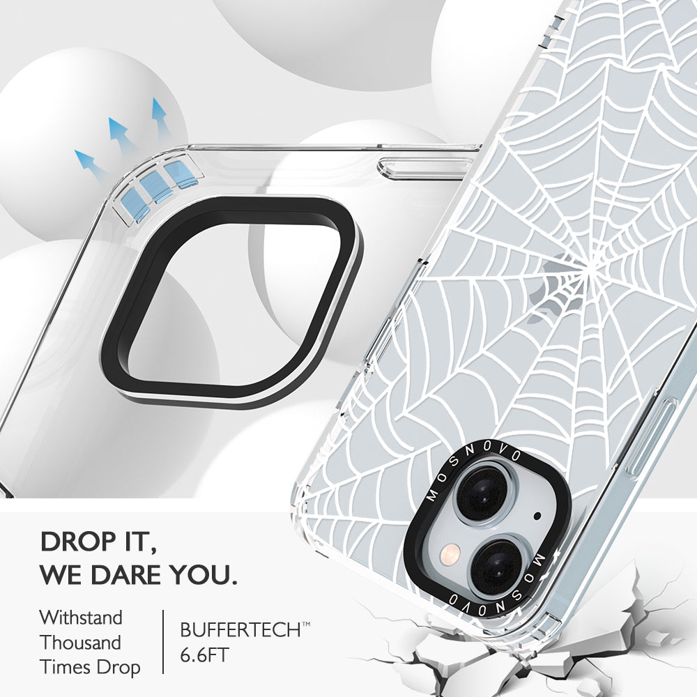 Spider Web Phone Case - iPhone 15 Plus Case - MOSNOVO