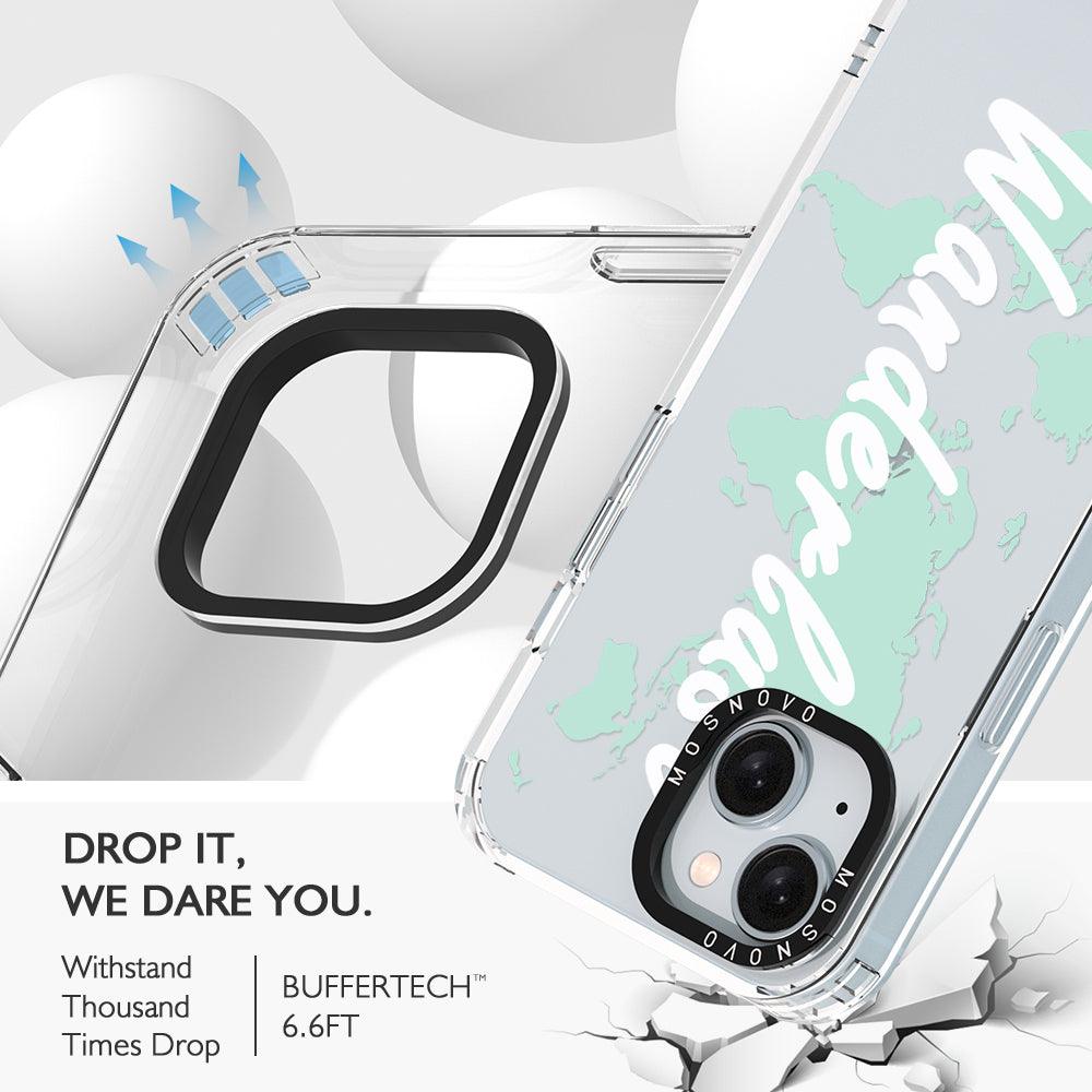 Wanderlust Phone Case - iPhone 15 Case Clear