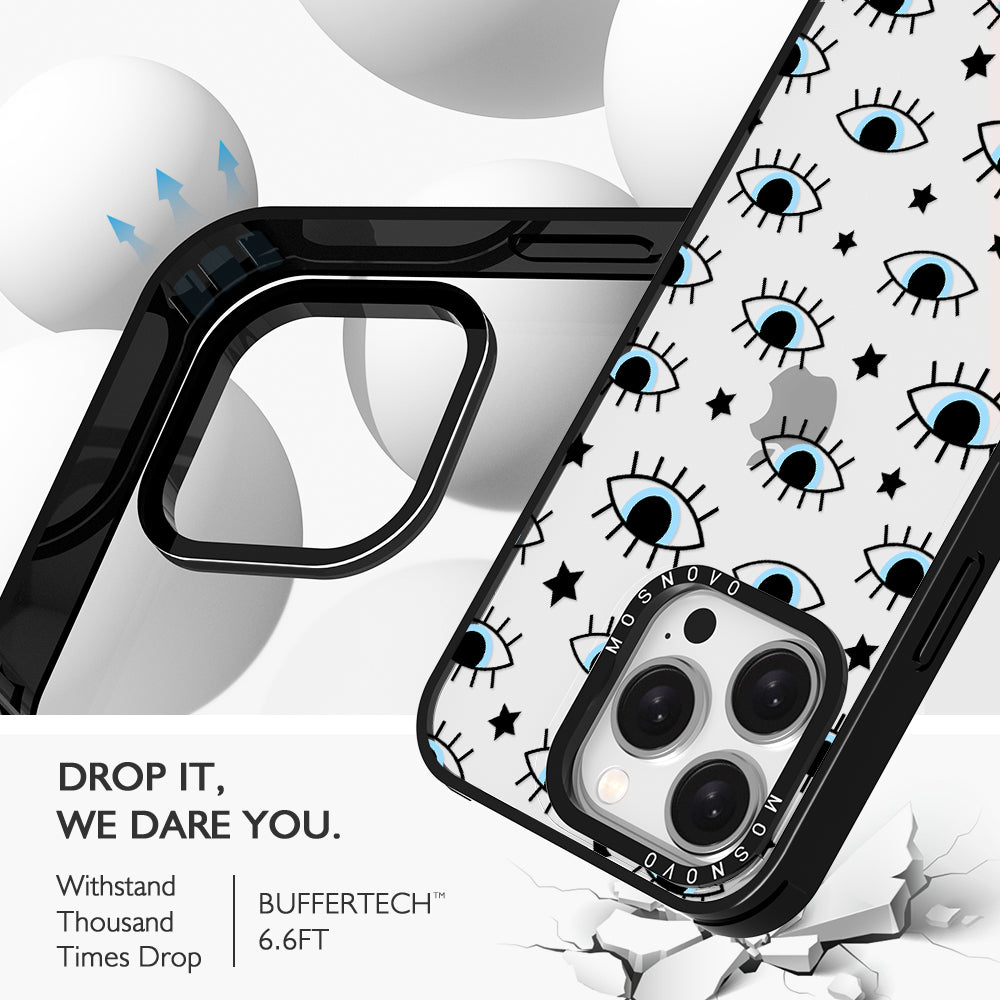 Hippie Eye Phone Case - iPhone 15 Pro Case - MOSNOVO