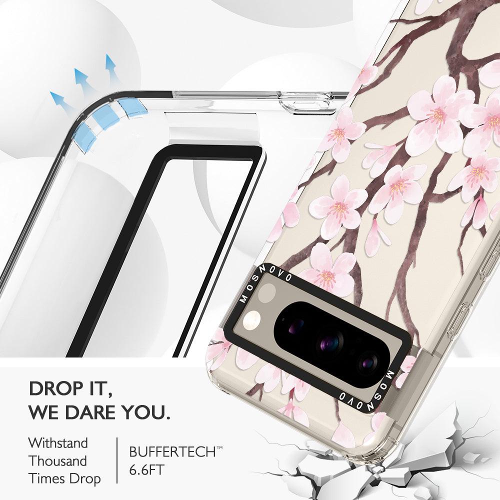 Cherry Blossom Flower Phone Case - Google Pixel 8 Pro Case - MOSNOVO