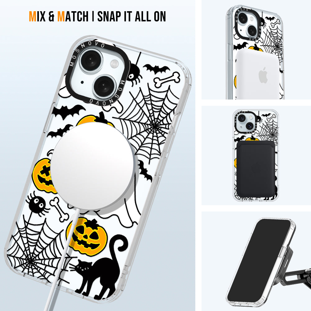 Halloween Pumpkin Phone Case - iPhone 15 Case - MOSNOVO