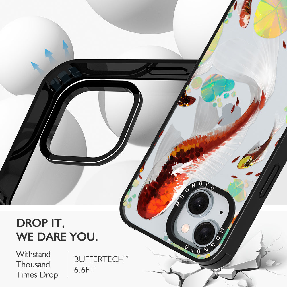 Koi Art Phone Case - iPhone 15 Plus Case - MOSNOVO