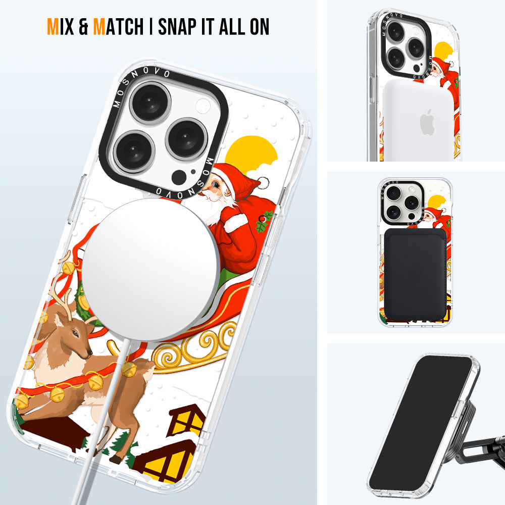 Santa Claus Phone Case - iPhone 15 Pro Case - MOSNOVO