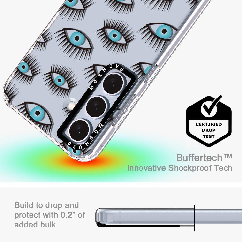 Evil Eye Phone Case - Samsung Galaxy S24 Plus Case - MOSNOVO