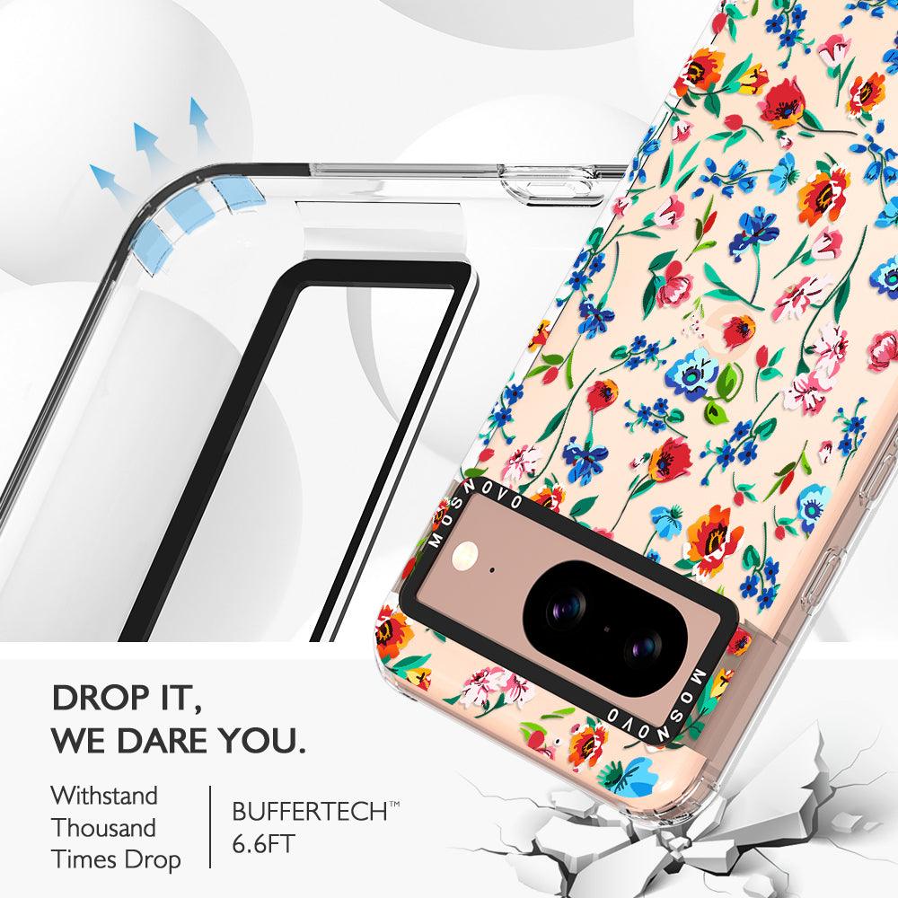 Little Wild Flower Phone Case - Google Pixel 8 Case - MOSNOVO