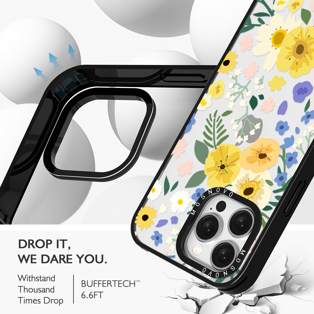 Spring Wild Floral Phone Case - iPhone 15 Pro Max Case - MOSNOVO