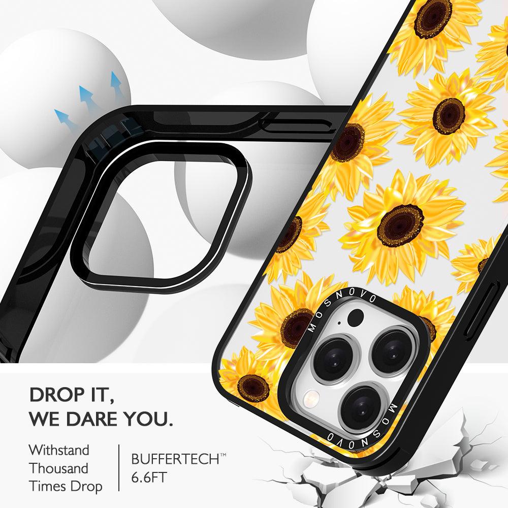 Sunflowers Phone Case - iPhone 15 Pro Case - MOSNOVO