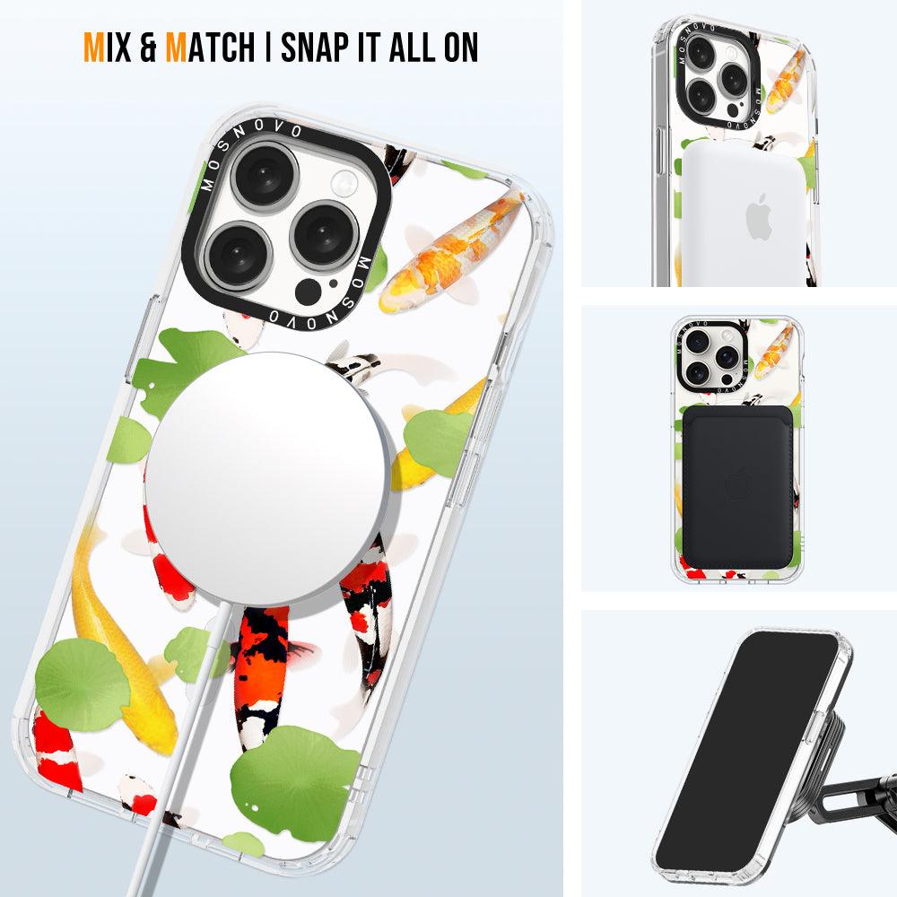 Koi Phone Case - iPhone 15 Pro Max Case - MOSNOVO