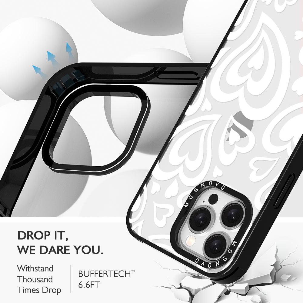 Twist Heart Phone Case - iPhone 15 Pro Max Case - MOSNOVO