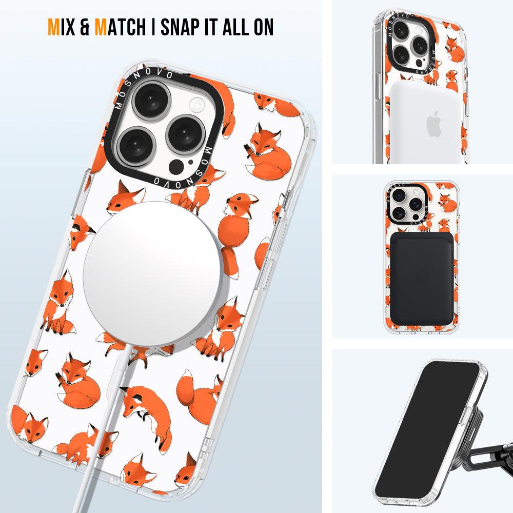 Fox Phone Case - iPhone 15 Pro Max Case - MOSNOVO