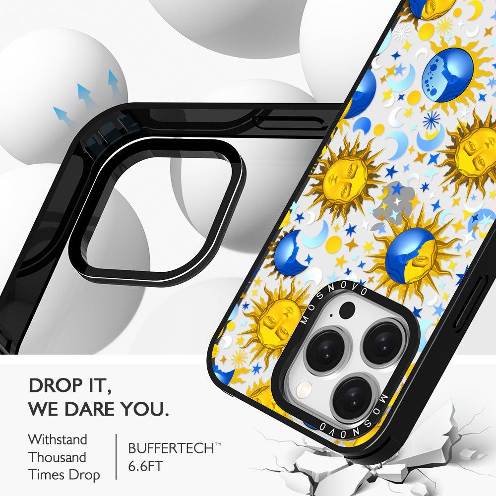 Sun and Moon Phone Case - iPhone 15 Pro Case - MOSNOVO