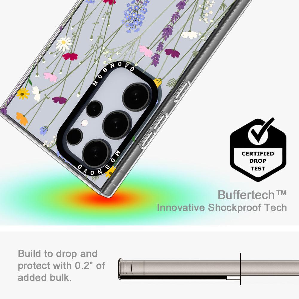 Floral Garden Phone Case - Samsung Galaxy S24 Ultra Case - MOSNOVO