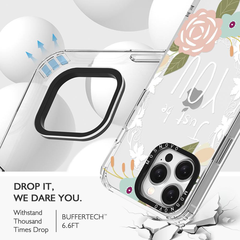 Just Be You Phone Case - iPhone 15 Pro Max Case - MOSNOVO