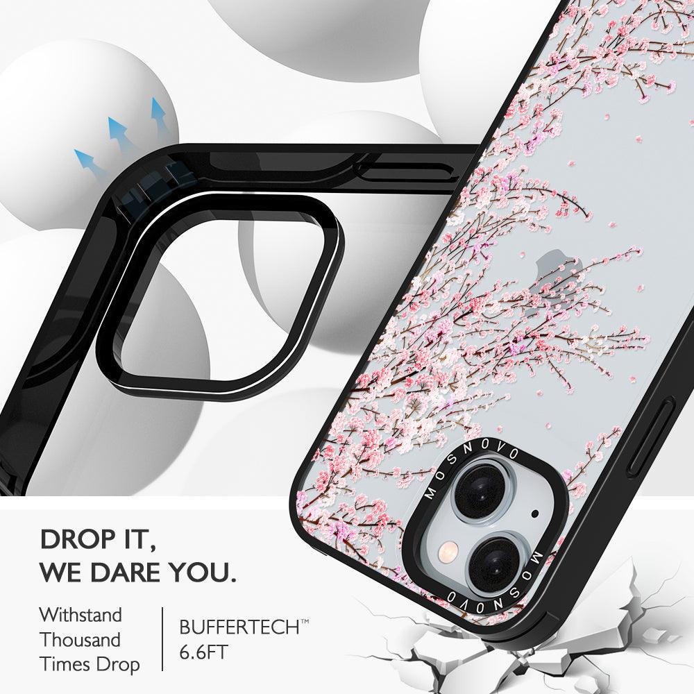 Cherry Blossom Phone Case - iPhone 15 Plus Case - MOSNOVO