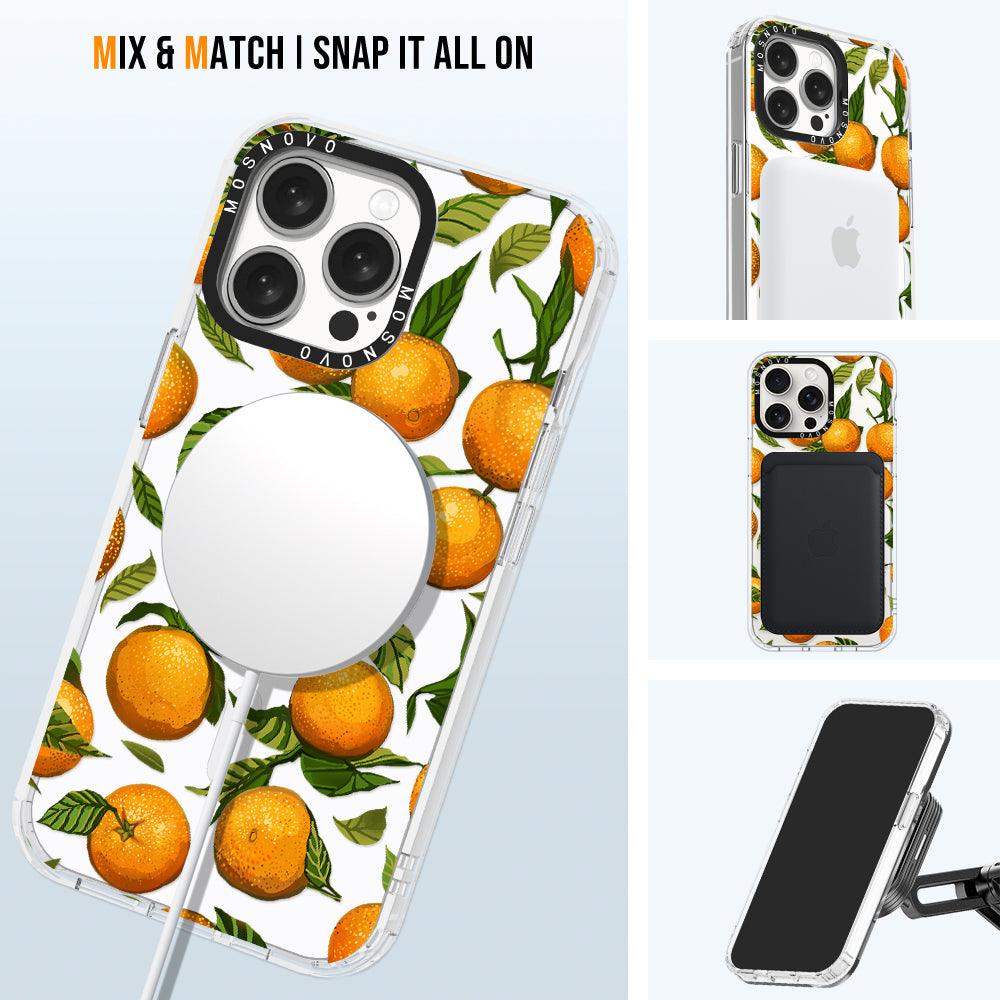 Tangerine Phone Case - iPhone 15 Pro Max Case - MOSNOVO