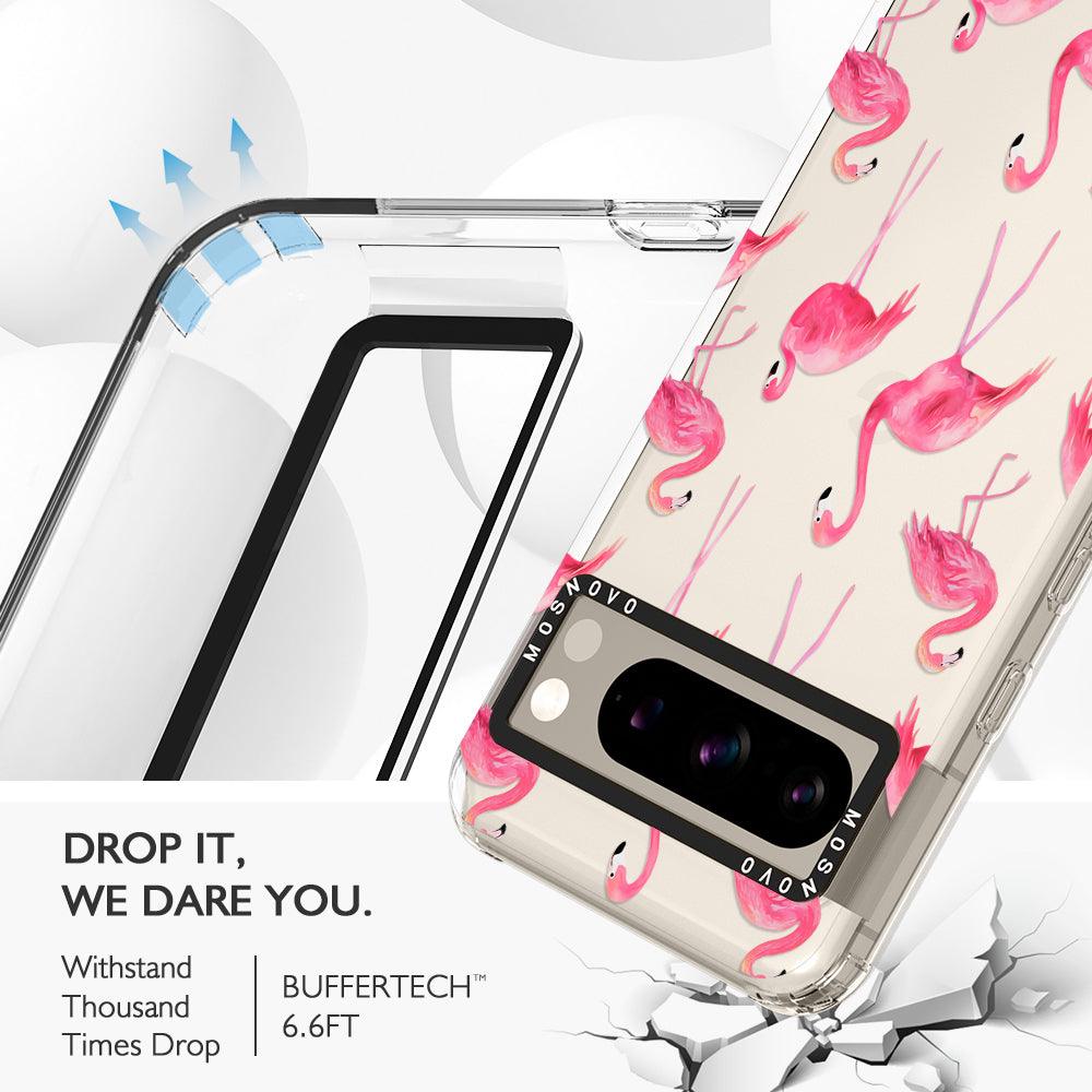 Flamingo Phone Case - Google Pixel 8 Pro Case - MOSNOVO