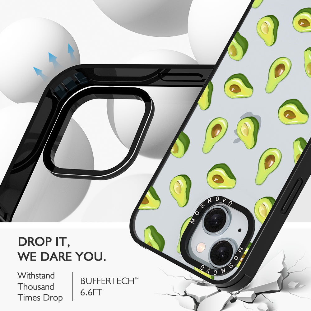 Fleshy Avocado Phone Case - iPhone 15 Case - MOSNOVO