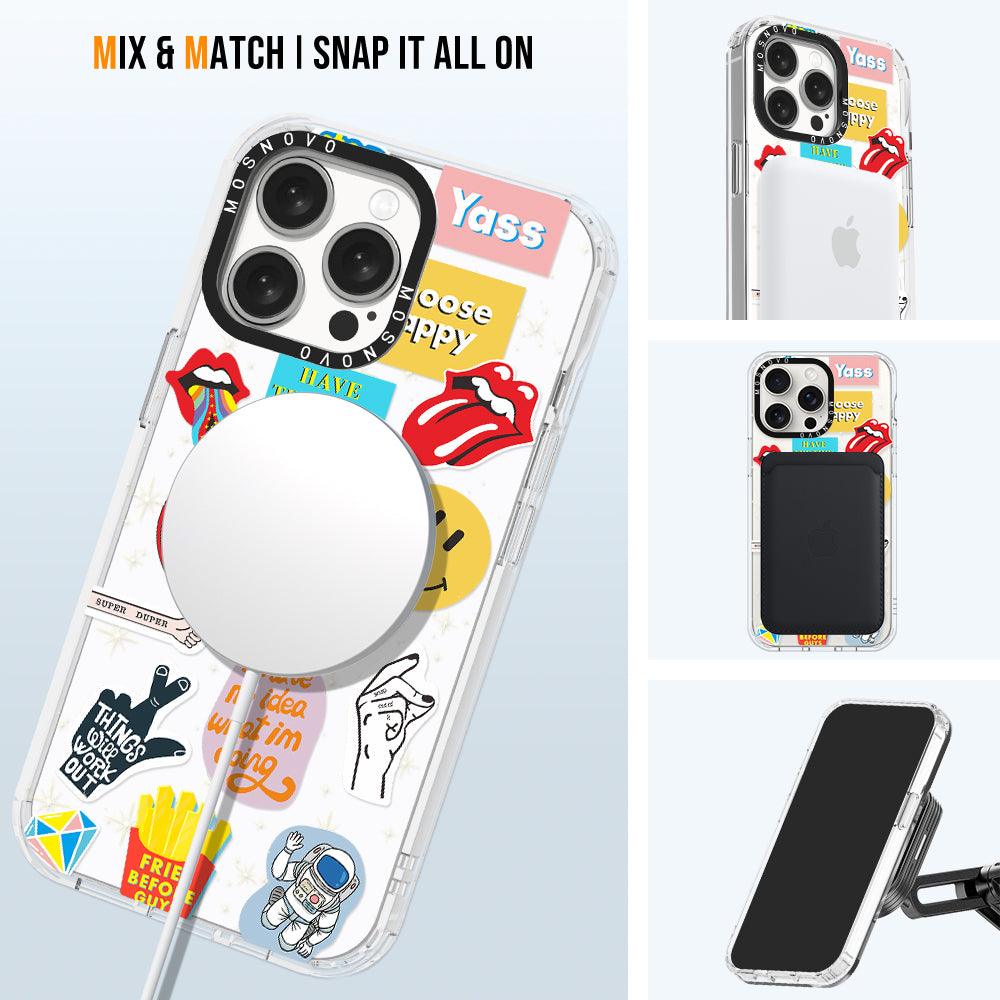 Pop Culture Phone Case - iPhone 15 Pro Max Case - MOSNOVO