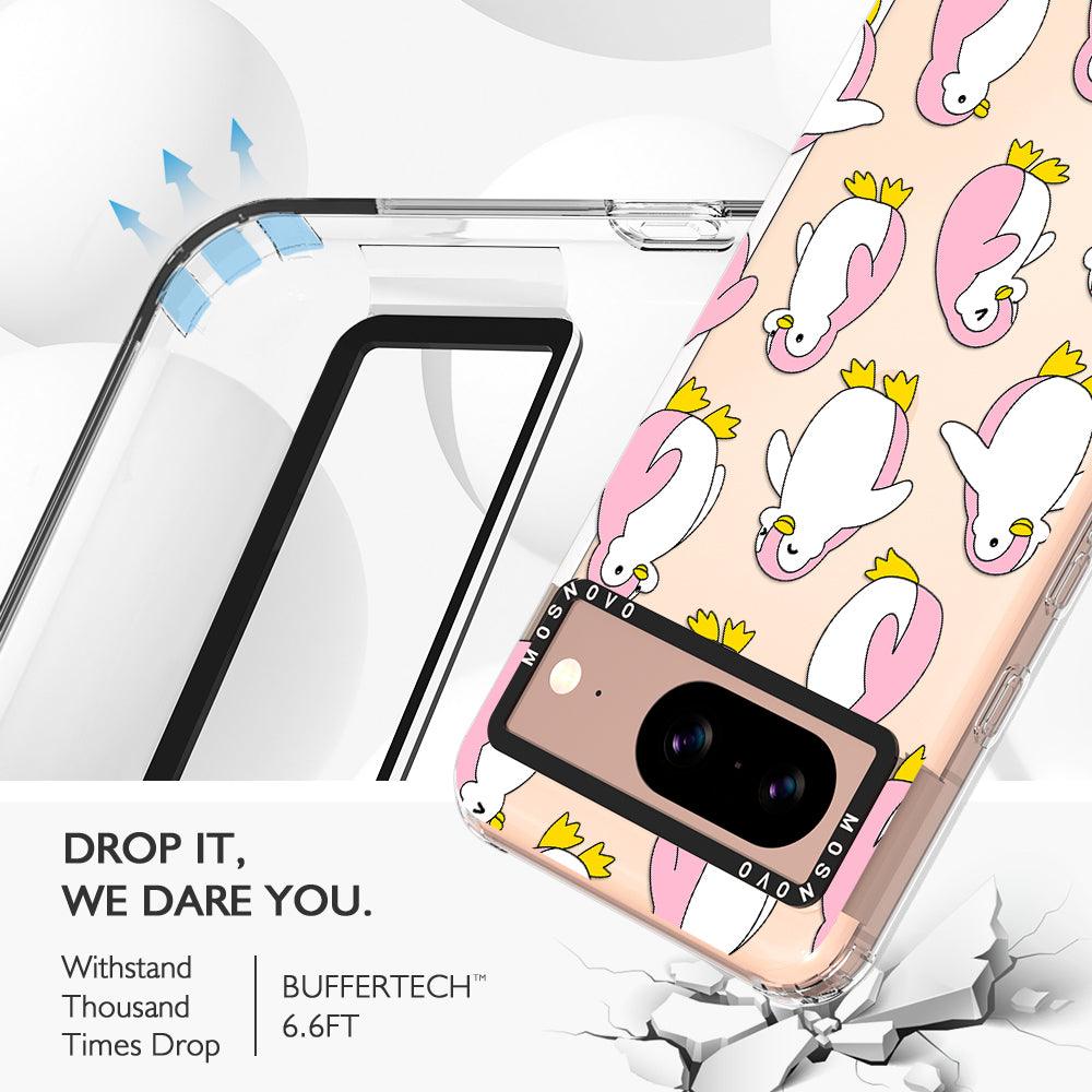 Pink Penguins Phone Case - Google Pixel 8 Case