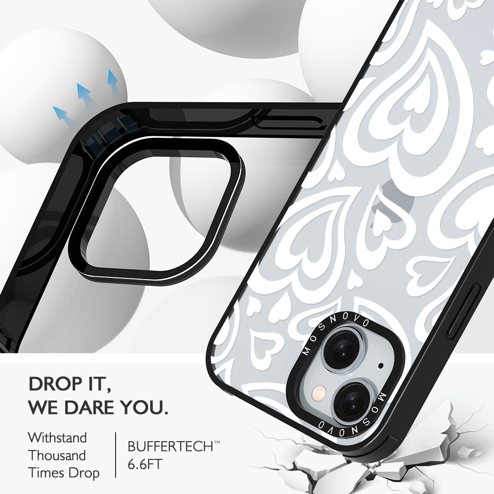 Twist Heart Phone Case - iPhone 15 Plus Case - MOSNOVO