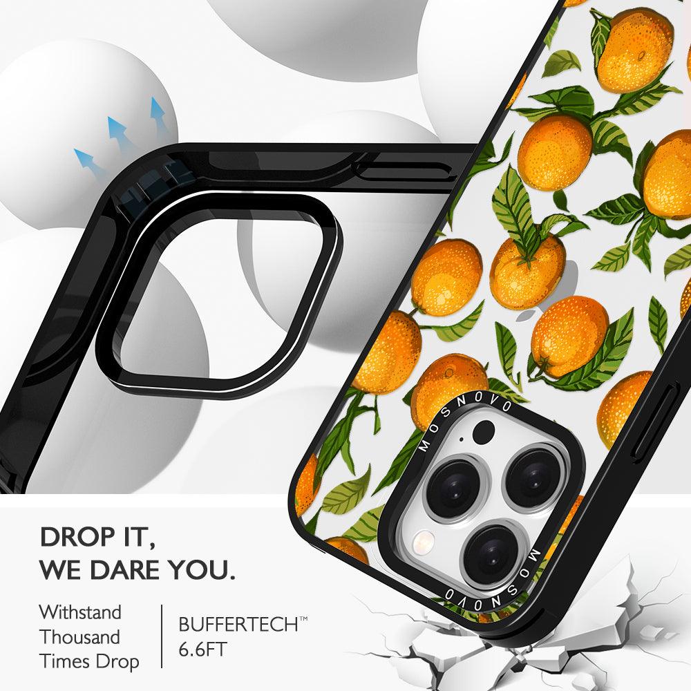 Tangerine Phone Case - iPhone 15 Pro Case - MOSNOVO