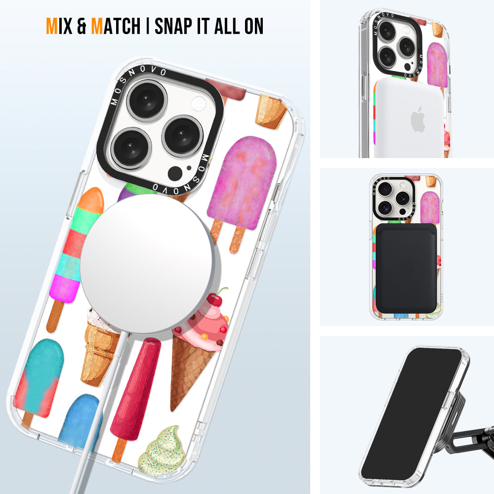 Ice Cream Phone Case - iPhone 15 Pro Case - MOSNOVO