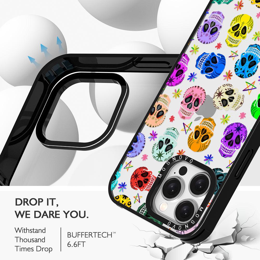 Skull Phone Case - iPhone 15 Pro Max Case - MOSNOVO