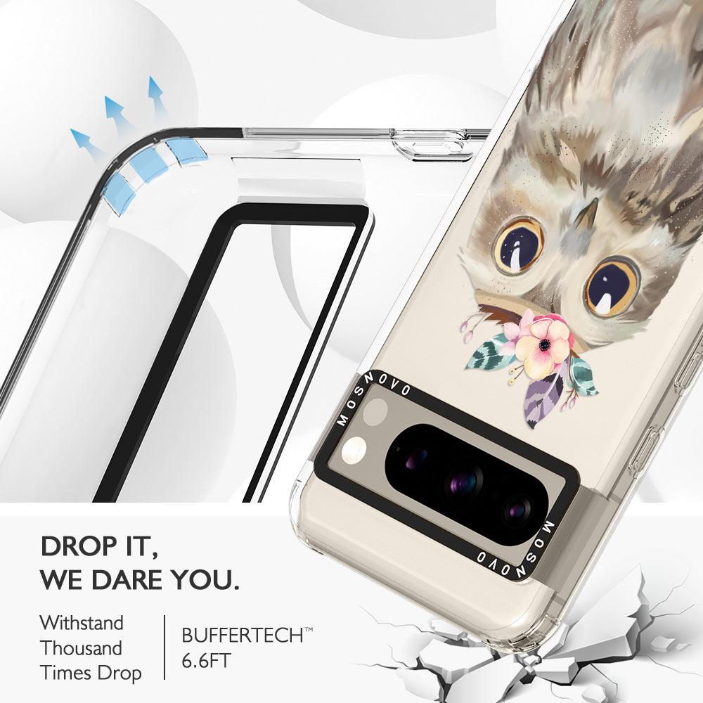 Cute Owl Phone Case - Google Pixel 8 Pro Case - MOSNOVO