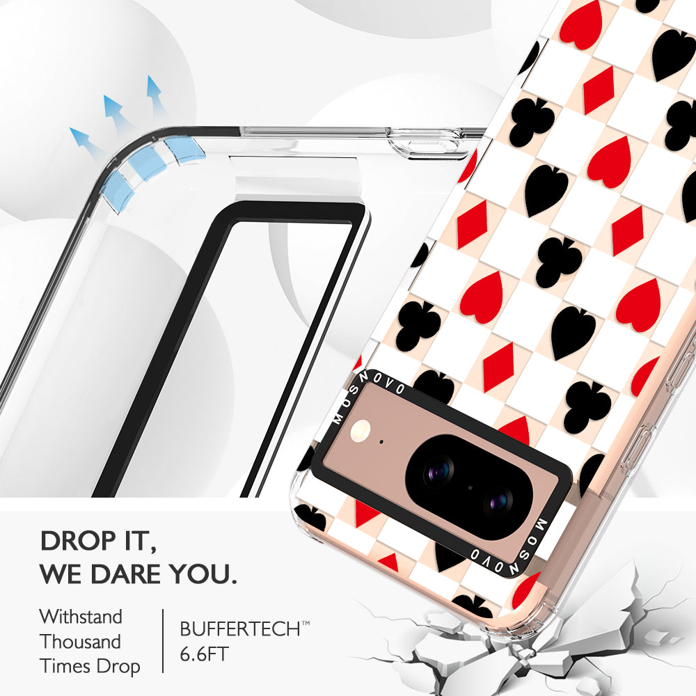 Checker Poker Phone Case - Google Pixel 8 Case