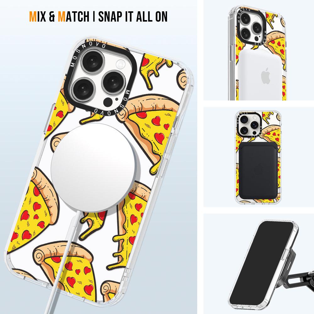 Pizza Phone Case - iPhone 15 Pro Max Case - MOSNOVO