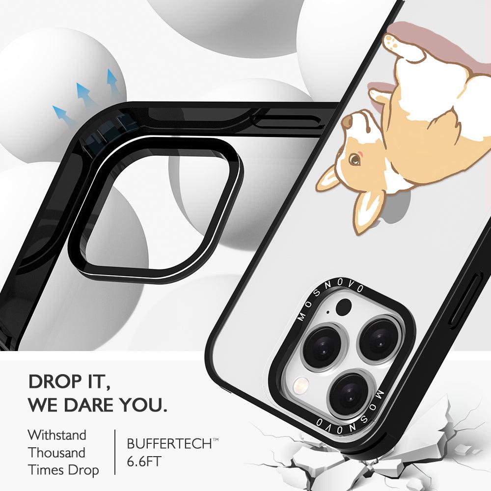 Corgi Dog Phone Case - iPhone 15 Pro Case - MOSNOVO