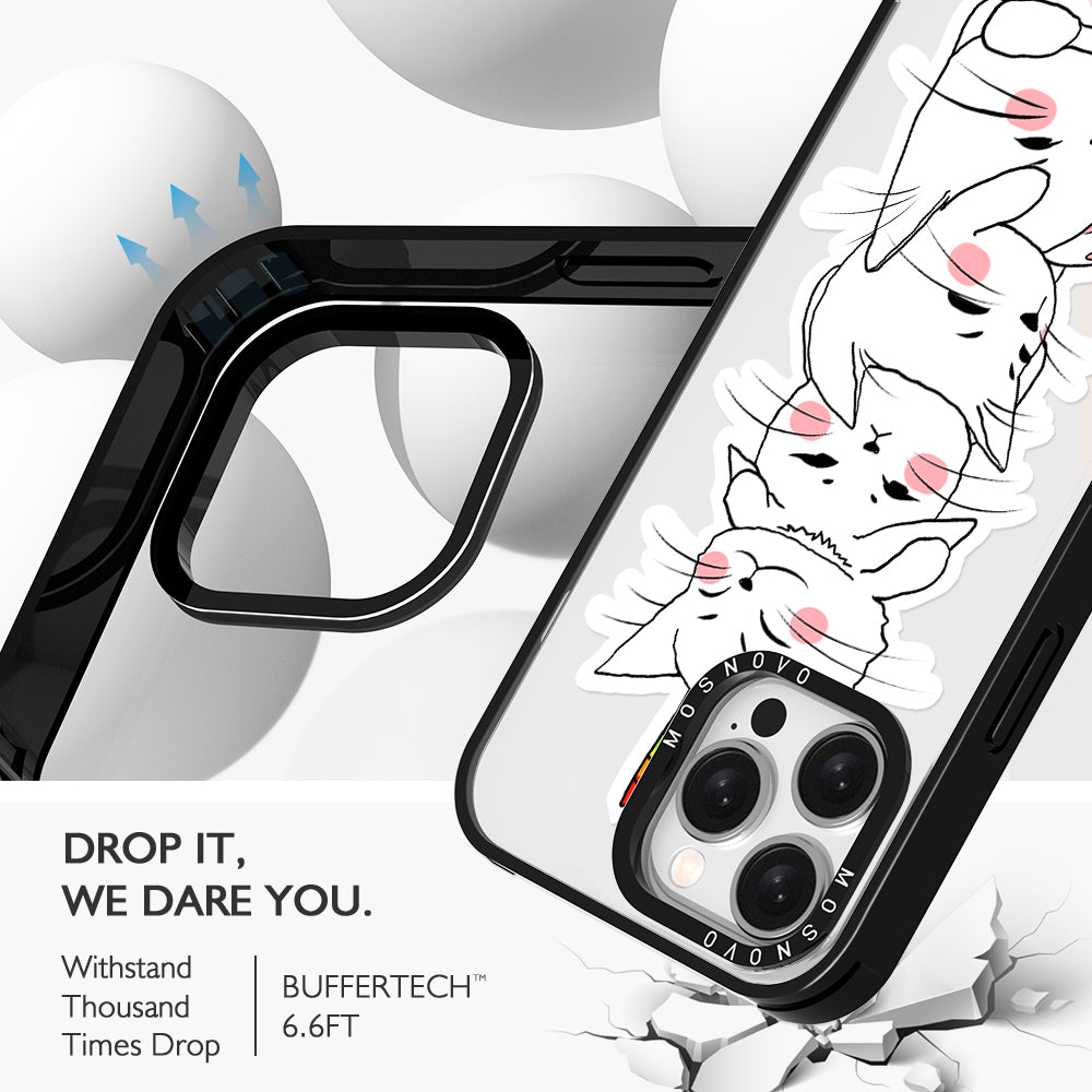 Squishcat Phone Case - iPhone 15 Pro Max Case - MOSNOVO