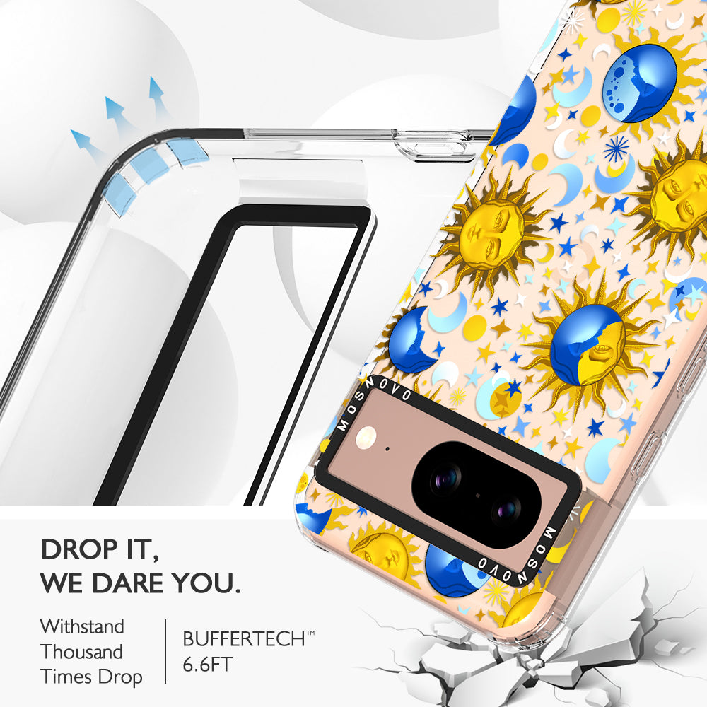 Sun and Moon Phone Case - Google Pixel 8 Case - MOSNOVO