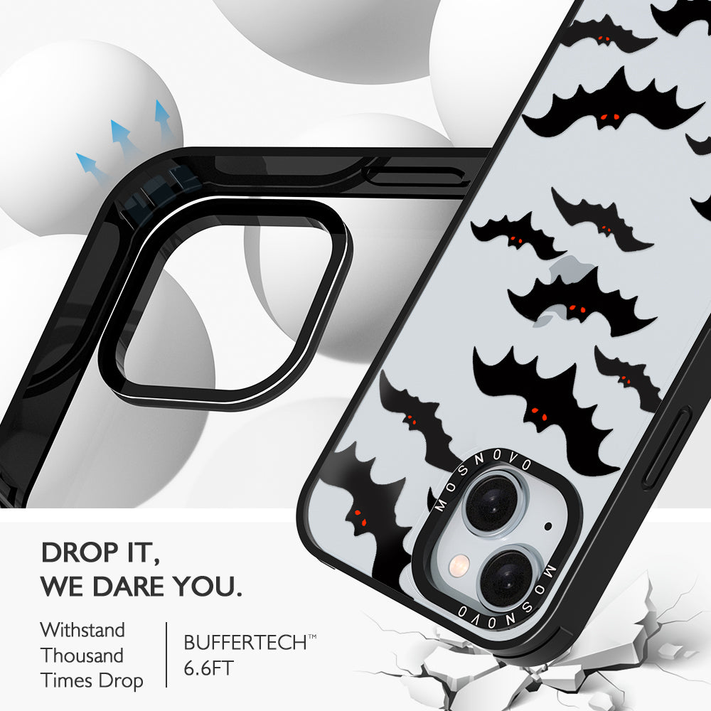 Evil Bat Phone Case - iPhone 15 Plus Case - MOSNOVO