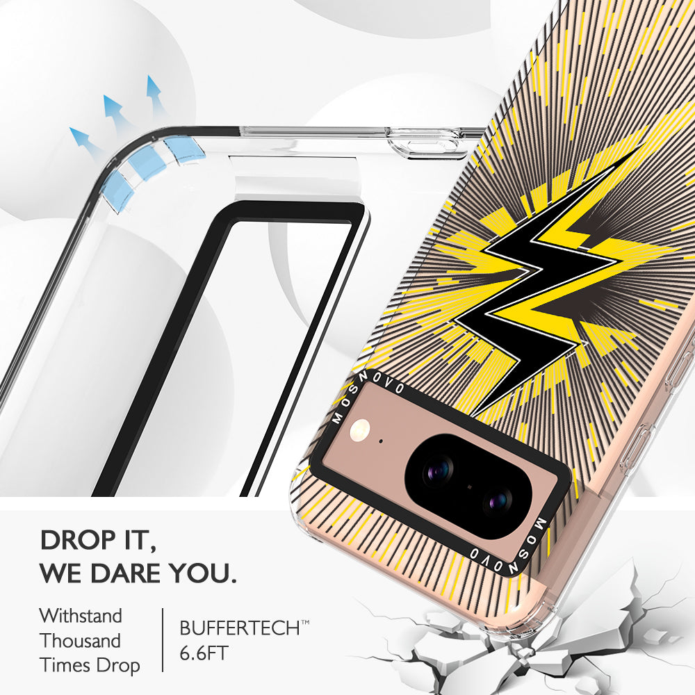 Lightning Bolt Phone Case - Google Pixel 8 Case - MOSNOVO