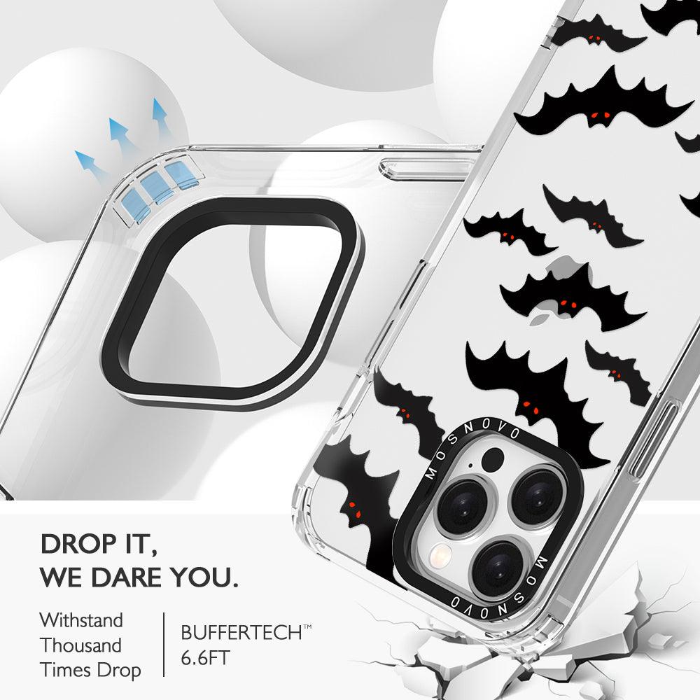 Evil Bat Phone Case - iPhone 15 Pro Max Case - MOSNOVO