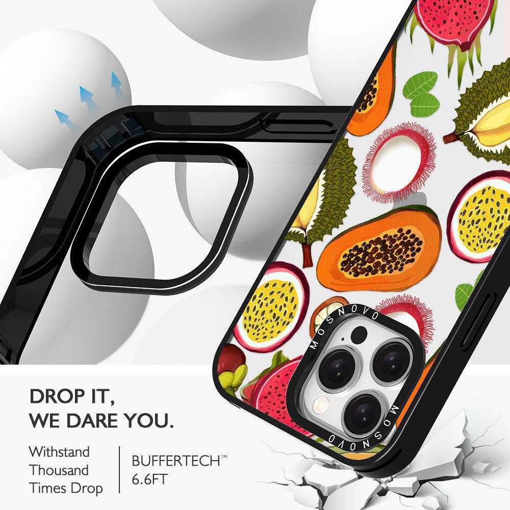 Tropical Fruit Phone Case - iPhone 15 Pro Max Case - MOSNOVO