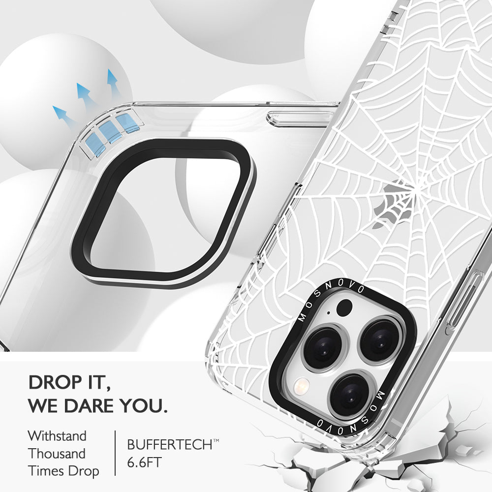 Spider Web Phone Case - iPhone 15 Pro Case - MOSNOVO