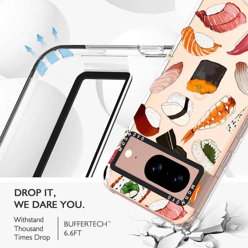 Mixed Sushi Phone Case - Google Pixel 8 Case - MOSNOVO