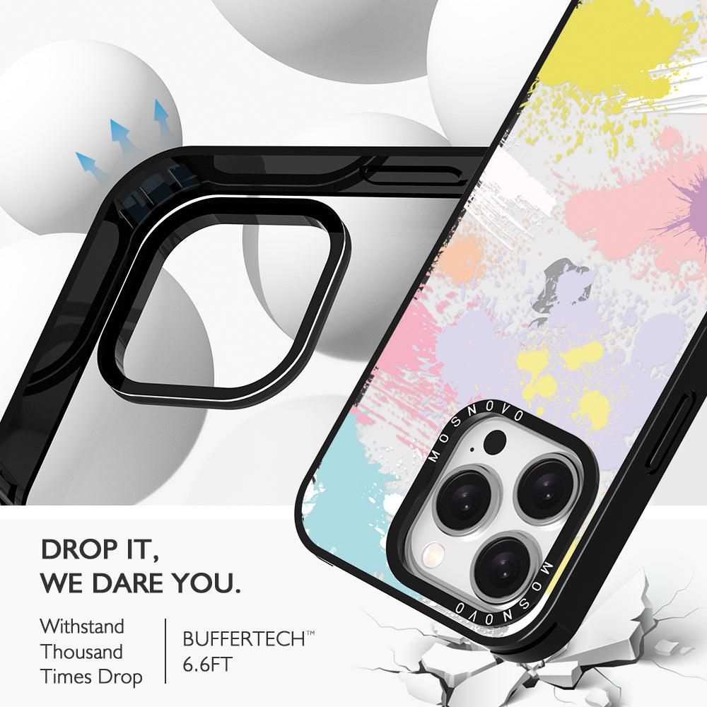 Splash Paint Phone Case - iPhone 15 Pro Case - MOSNOVO