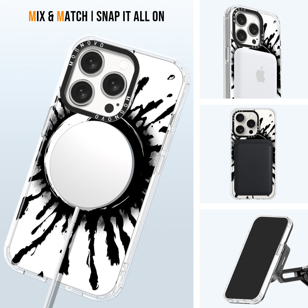 Ying Yang Phone Case - iPhone 15 Pro Case - MOSNOVO