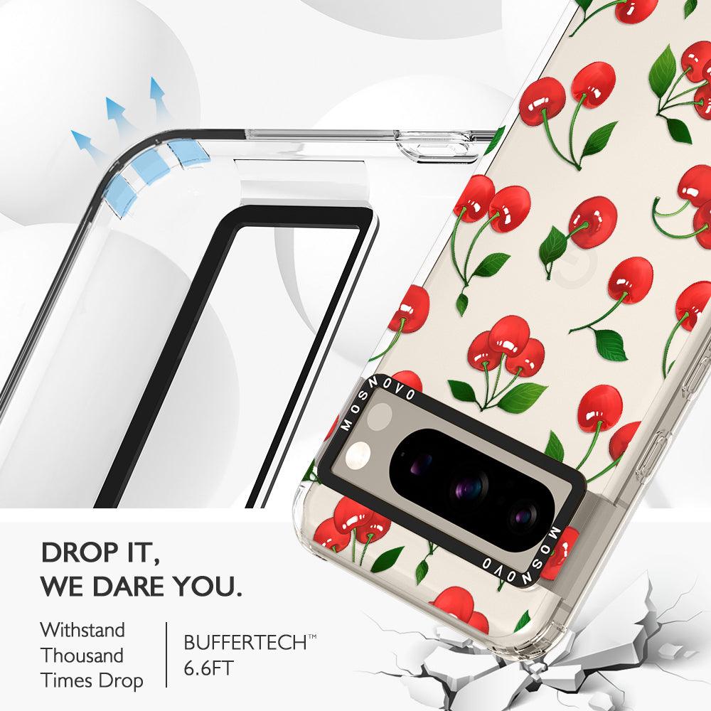 Poppy Cherry Phone Case - Google Pixel 8 Pro Case - MOSNOVO