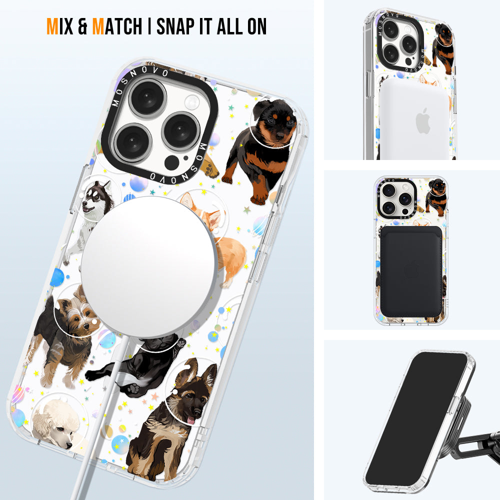 Space Dog Phone Case - iPhone 15 Pro Max Case - MOSNOVO