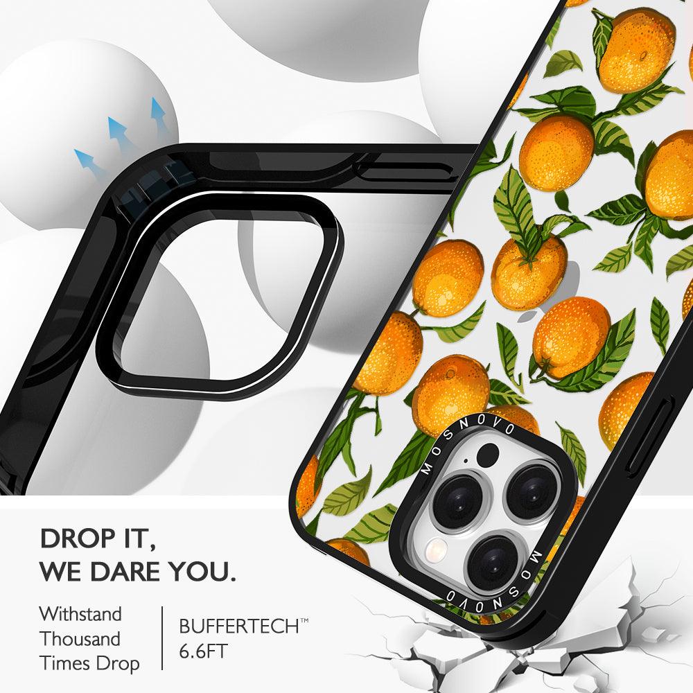 Tangerine Phone Case - iPhone 15 Pro Max Case - MOSNOVO