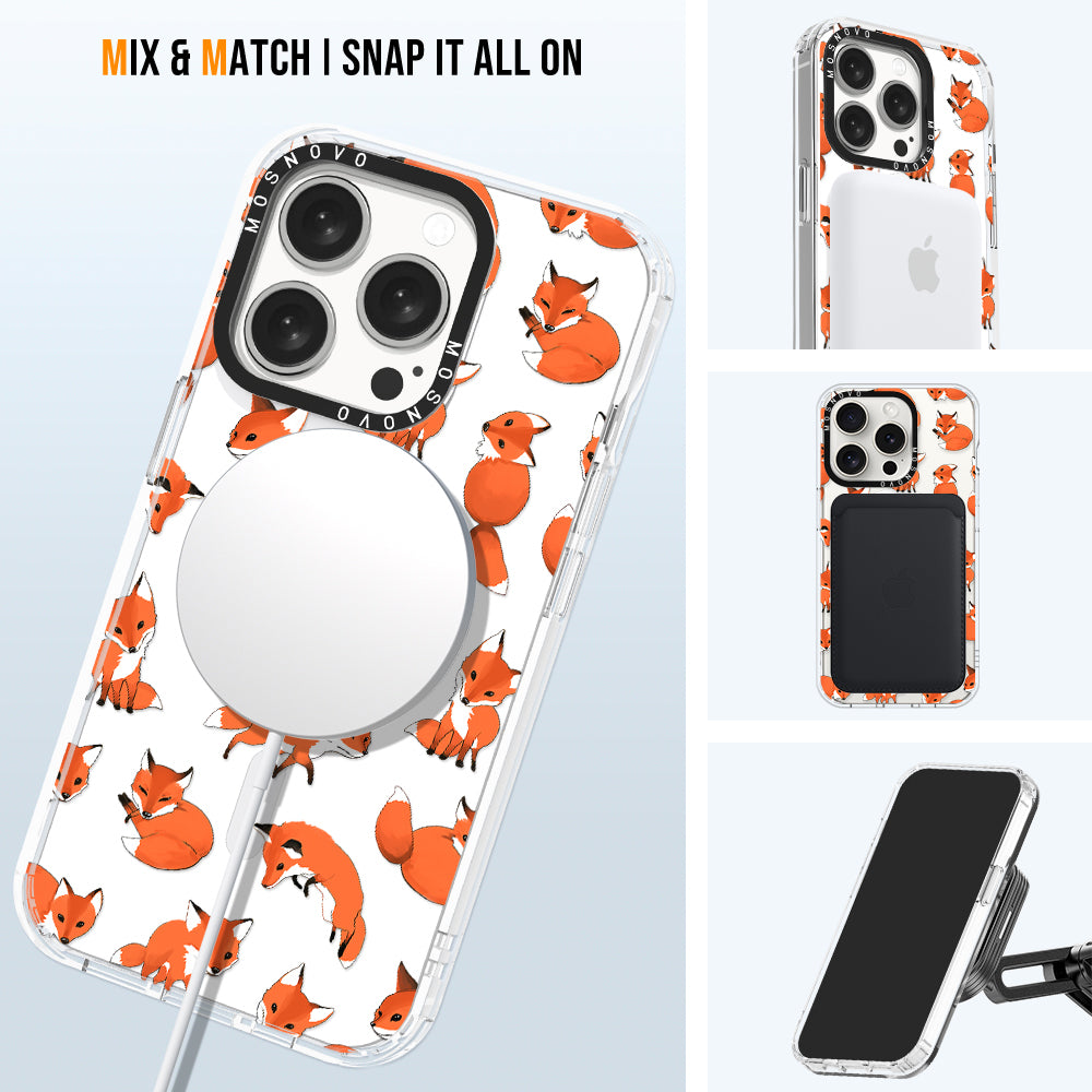 Fox Phone Case - iPhone 15 Pro Case - MOSNOVO