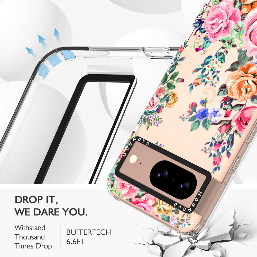 Flower Garden Phone Case - Google Pixel 8 Case - MOSNOVO