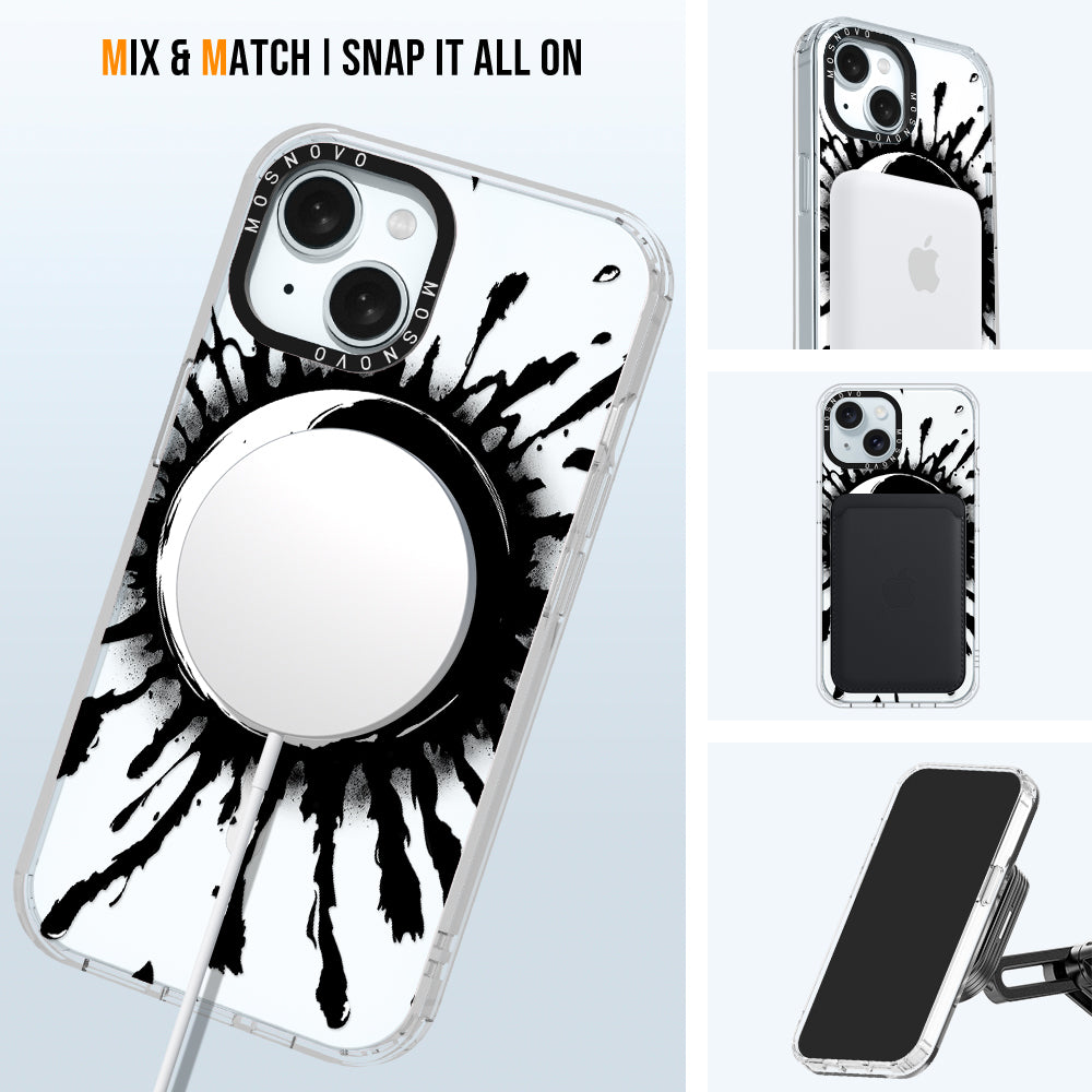 Ying Yang Phone Case - iPhone 15 Case - MOSNOVO