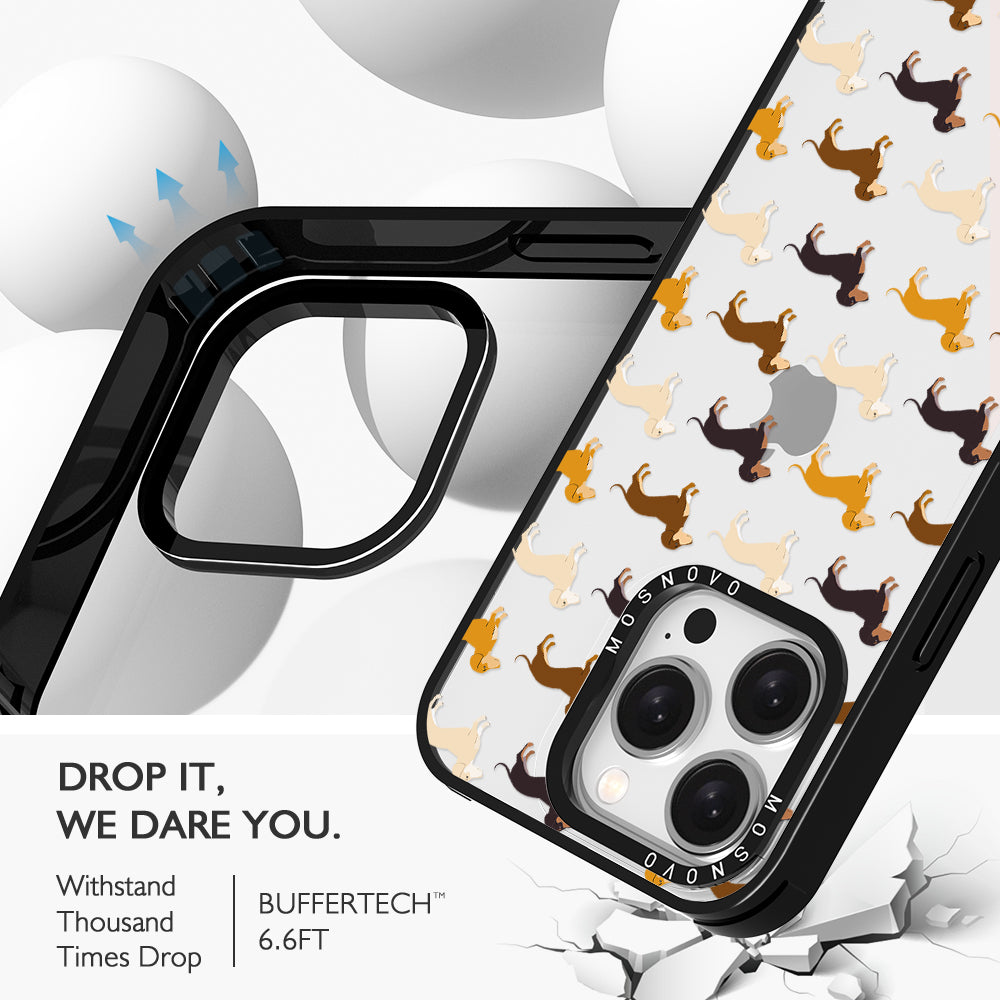 Cute Dachshund Phone Case - iPhone 15 Pro Case - MOSNOVO