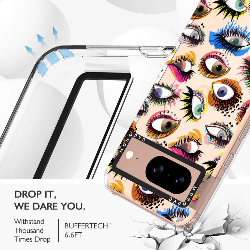 Eyes Phone Case - Google Pixel 8 Case - MOSNOVO